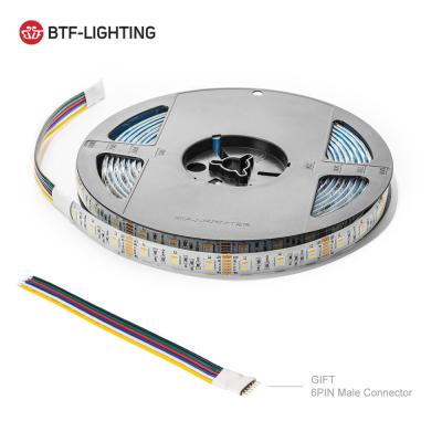 China RGBW led strip Shenzhen TDC 5050 technology 12V 24V rgbw rgbw 5in1 rgbcw led strip for sale