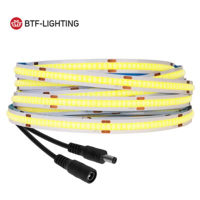 China Fcob Led Strip DC12V 24V 360 528 Led COB FCOB LED Cool Natural Warm White Flexible Strip Light For Decoration for sale