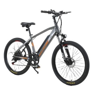 China Aluminum Alloy Made In China Wholesale Aluminum Alloy Mountain Bike Electric Bike 250W 36V 10Ah 6 Speed/50KM Full Suspension Ebike for sale