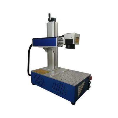 China Laser Marking Hot Selling All In One Type Mini 20W Fiber Laser Engraving Machine for sale