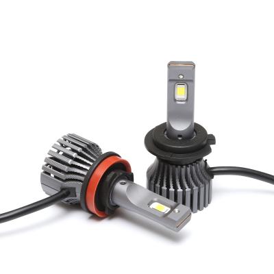 China Low Price Car LED Headlight 4 Bright Automotive Side Light H1 H4 H7 H11 12V LED Headlight Bulb For Car Customized X5 for sale