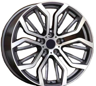 China Sports style modification wheels alloy car wheel 5*120 rims aluminum alloy gunmetal machine face 20 21 inch for BMW for sale