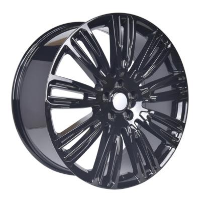 China Sports Style Modification Fashion High Security Black Alloy Wheel New 22 Inch 5*120 Aluminum Alloy Wheels Rims For Range Rover for sale