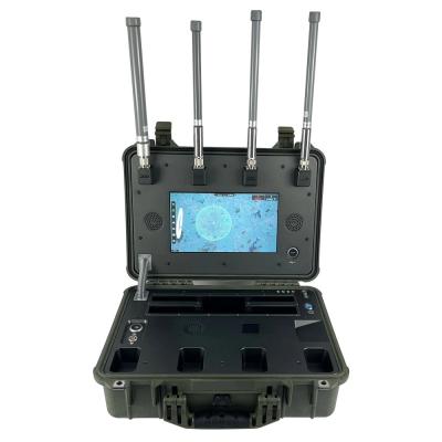 China 3KM 5KM Detector de drones portátil UAV Radar de detección de drones de vehículos Detección y seguimiento en venta