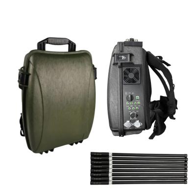 China 1.5KM-2KM Backpack Drone Jammer Frequentiebereik 860MHz-930MHz Te koop