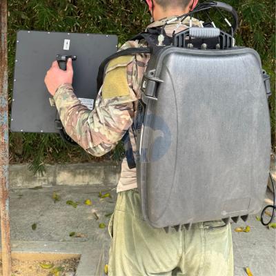 Κίνα 900M 2.4G 5.8G Drone Jammer Backpack Αντι UAV FPV Manpack Jammer προς πώληση