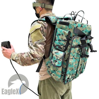 China Long Range 6 Channel Backpack Drone Jammer 2000M UAV Jamming Drone RF Versterker Te koop