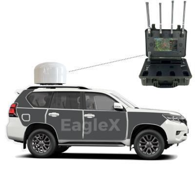 China Vehicle Mounted Anti Drone Solution Drone Jammer System For Military Border Patrol for sale