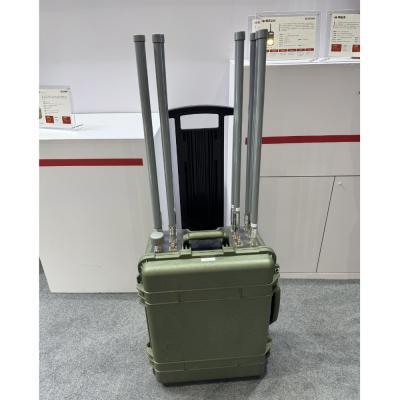 China 3KM Anti FPV Rucksack Drohne-Jammer 1.5GHz 2.4GHz 5.8GHz tragbare Frequenz-Jammer zu verkaufen