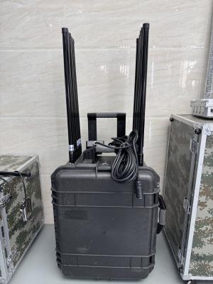 China 12 Channel All Band Portable Anti Drone Jammer Anti UAV Drone Frequency Blocker for sale