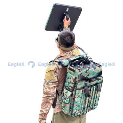 China Rugzak Drone Jammer 4/6/8/10/12 Kanaal 2.4G 5.8G Anti FPV UAV Killer Signal GPS Blocker Defense Jamming Device Te koop