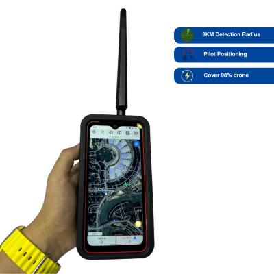 中国 LZ001 Handheld Drone Detector: Compact, Precise Drone and Pilot Tracking with Passive Detection 販売のため