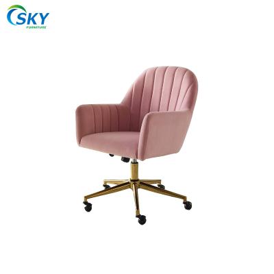 China (Height)SKY fashion adjustable stylish economic computer chair home use chair ergonomic ergonomic home office chair minimalist chair for home office for sale