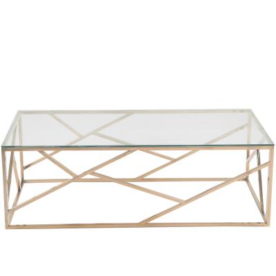 China (Size) wholesale fiberglass coffee table adjustable tempered glass coffee table for sale