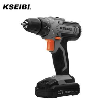 China KSEIBI 20V 2 Speed ​​Cordless Drill Lightweight Power Tools With 2 Batteries Electronic Machine 710200 for sale