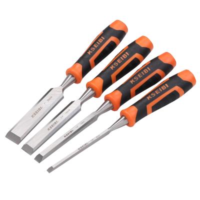 China High Quality Woodworking KSEIBI Wood Chisel Set 4 PC Progrip For Carpenters Best Selling for sale