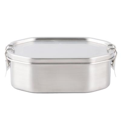 China Yuantai RTS 304 Stainless Steel Food Bowls Food Carrier Durable High Quality All Steel Octagonal Sealed Octagonal Carrier for sale