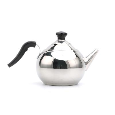 China Viable Factory Direct Supply Unique Stainless Steel Gas Induction Pour Over Coffee Pot Tea Kettle For Boiling for sale