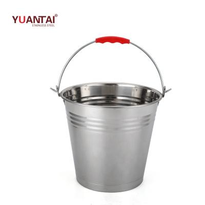 China Yuantai OEM/ODM Viable Hot Selling Stainless Steel Ice Buckets Water Buckets for Beverage Champagne Cooler for sale