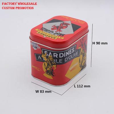 China Recycled Materials * Wholesale Custom Colored Gift Tea Coffee Chocolate Candy Food Sweet Cajas Tin Box Packaging Boxes for sale