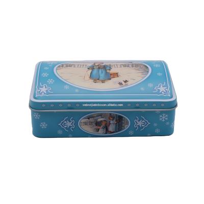 China Whole Custom Cigar Treasure Box Tin Recycled Candy Chocolate Cookie Gift Logo Materials Sale Packaging Boxes for sale