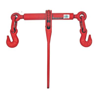 China Lifting Pads Drop Load Forged Standard Red Painted Lever-Type Chain Binding for sale