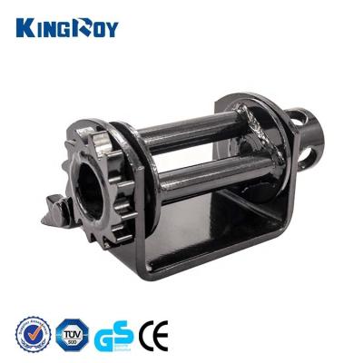 China Heavy Duty Truck 4inch 18000lbs Three Bar Truck Flatbed Moor 8 Ton Winch for sale