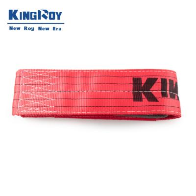 China KingRoy GS CE Certified 5 Ton Eye Lifting Type 6:1/7:1 Flat Belts Webbing Sling Belt for sale