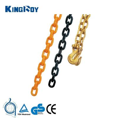 China High Quantity Transport KingRoy Steel G70 Galvanized Transport Binding Link Lifting Chain for sale