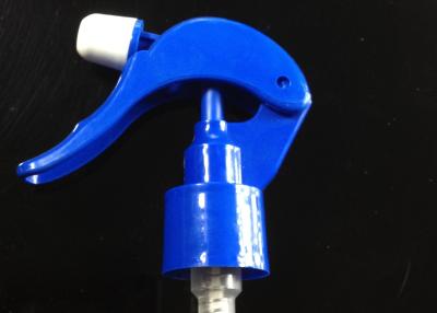 China Blue Plastic Ø28 / 400 Trigger Sprayer For Cosmetic, Window Cleaning Agents AM-CP for sale