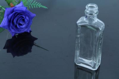 Chine bouteille en verre de parfum de place de l'homme 100ml/fiole en verre de Smaal avec l'atomiseur, chapeau clair à vendre