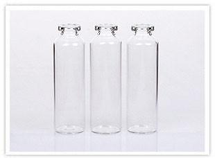 China Bright Color 100ml Man Square Perfume Glass Bottle / Smaal Glass Vial For Car Decoration for sale