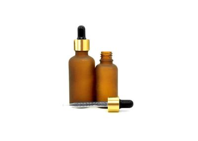 Chine 15ml Amber Essential Oil Glass Bottles , Medicine Glass Dropper Bottle à vendre