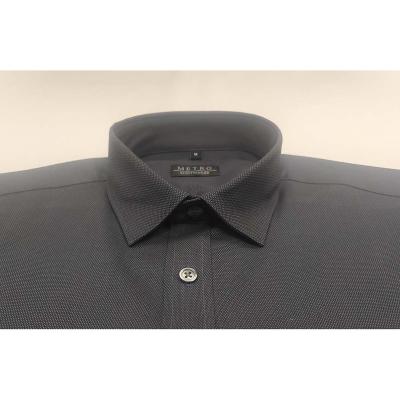 China Autumn New Design Low Price Stand Collar Cotton Shirt Full Sleeve Formal Men's 100% Breathable Shirt for sale