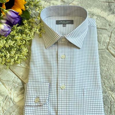 China Breathable Fashion 100% Multi Size Cotton Dobby Autumn Slim Fit Daily Life Men Shirt Workmanship for sale