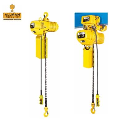 China Construction Hoist China Supplier ALLMAN Electric Hoist 220 Volt Single Or Three Phase for sale