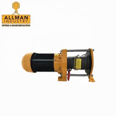 China Small and Portable Winch 500kg Mini Electric Cable Hoist Winch for sale