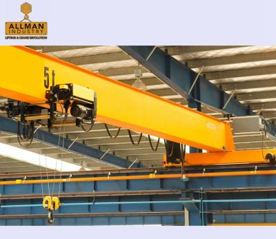 China Bridge Crane New Structure Warehouse Single Girder Overhead Crane Machine for sale