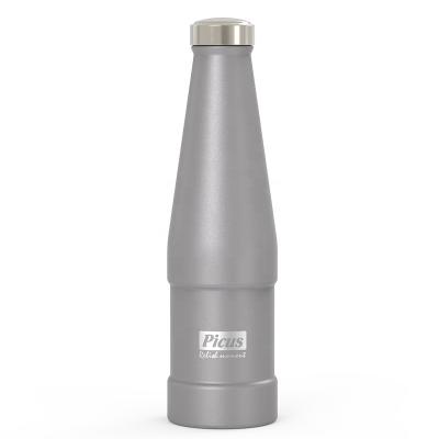 China Durable 500ML Business Vacuum Double Wall Thermos Bottle Portable Stainless Steel Flask Water Flask for sale