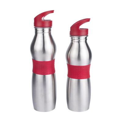 China High Quality Customized Viable 700ml Stainless Steel Water Bottle Easy To Carry Single Wall S/S Sports Bottles Portable for sale