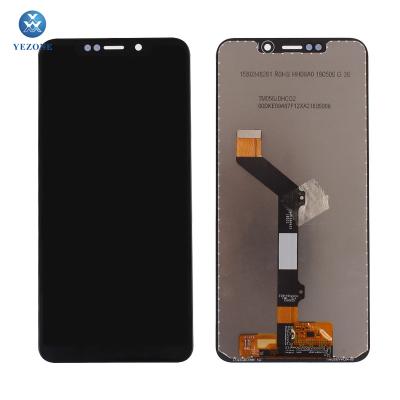 China glass lcd display digitizer with frame for motorola one display for moto one for sale