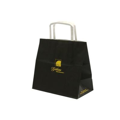 China Fashion Recyclable Recyclable Design Bags Paper Bag Stamps With Your Own Logo Wigs Packaging Paper Bags for sale