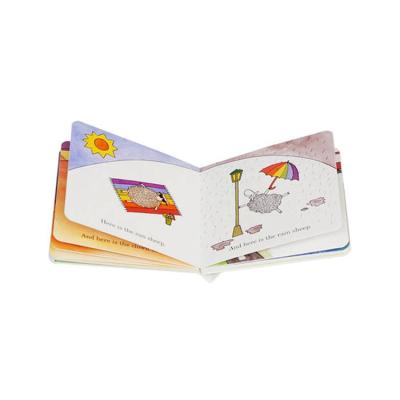 China paper & Good Quality Cardboard Perfect Binding Boardbook Kids Book Custom Printing for sale