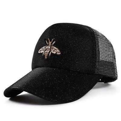 China ODM Crystal Butterfly High Quality Sports Hats COMMON JOINT Ladies Summer Baseball Hats Unisex Sports Hats for sale