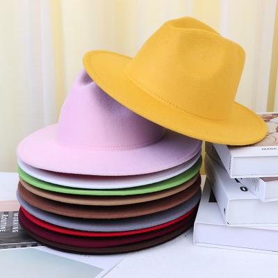 China Picture two color edging fashion the new solid color can be wholesale can be customized courtesy hats top hats for sale