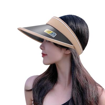 China New Fashion Comfortable Color Breathable Empty Top Hats Hit Anti-ultraviolet Breathable And Cool for sale