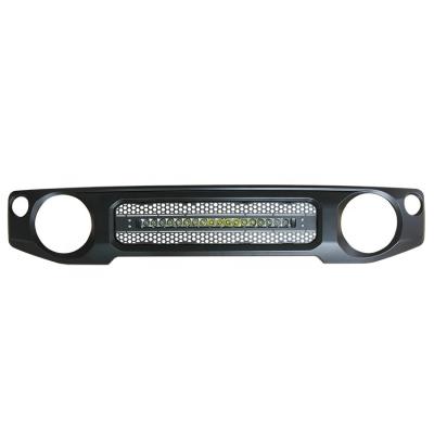 China ABS Front Grille with LED Light Bar for Suzuki Jimny JB64/JB74 2018+ for sale