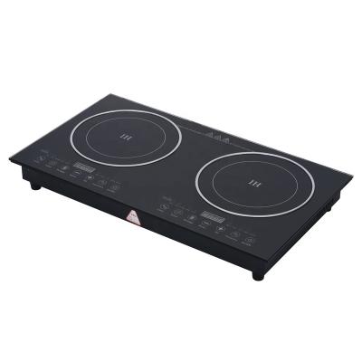 China Hot Multifunctional Household Induction Cooker Double Pot Touch Control Electric Induction Cooker for sale