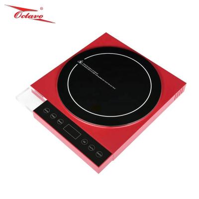 China Induction Cooker Magnet Cooktop OEM Crystal Feather Switch Glass Power Dish Stove Melt Contact for sale