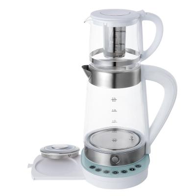 China 360 Electric GLASS Steel Wall Body Kitchen Unit Kettle Degree Tea Power Layer OC-1386C Stainless Controller IN-OCTAVO Switch Rotation Bottom for sale